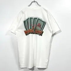 Y2Kヴィンテージ・Tシャツ アメリカ企業物 グラフィック 白L