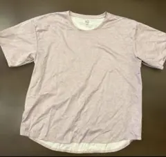 TOPVALU 薄いピンク 半袖Tシャツのサムネイル