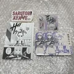 銀魂展 アクリルフィギュア アートコースター ポストカード 猿飛あやめ セット