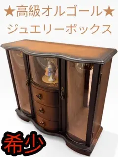 SANKYO オルゴール ジュエリーボックス 宝石箱 アンティーク調 昭和