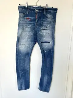 DSQUARED2 ディースクエアードスキニーデニム ダメージジーンズ　メンズ