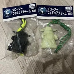 【新品未使用】ハッピーくじ　マンダロリアン　C賞 グローグー フィギュアチャーム
