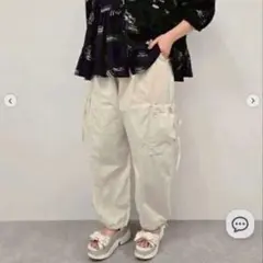 サマンサモスモス ワークパンツ