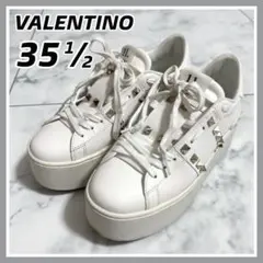 VALENTINO ロックスタッズ 厚底　スニーカー　35 1/2 22.5cmのサムネイル