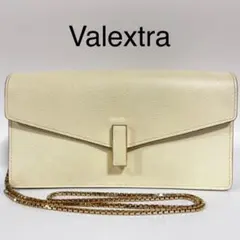 Valextra イジィデ ポシェット チェーン ショルダー 白のサムネイル
