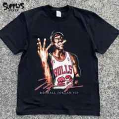 マイケル ジョーダン NBA シカゴ ブルズ ヴィンテージ加工 Tシャツ S