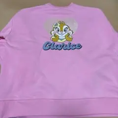 新品 ディズニー クラリス スウェット トレーナー Lサイズ 裏起毛