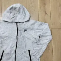 US古着 NIKE ナイキ フルジップパーカー グレー Lサイズ