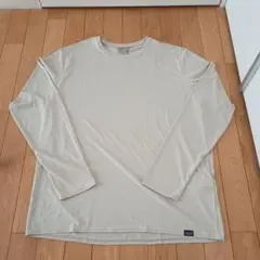 【L】パタゴニア　ロングスリーブ　キャプリーン　ベージュ　45180sp25