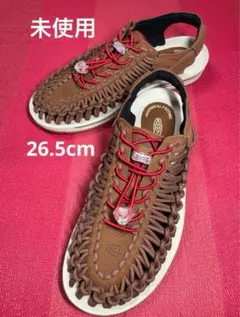 12/14まで値引き＊＊＊KEEN ユニーク　トータスシェル×レッドC