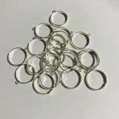 カン付き指輪リングパーツ　ニッケルフリー