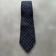 J.CREW ネイビー ドットパターン ネクタイ