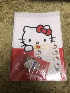 【非売品】ハローキティ　ENEOS コラボ　ノート　ファイル　シール　ポチ袋