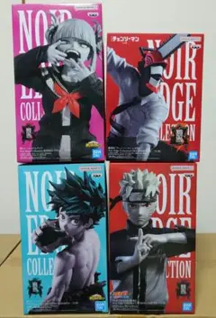 Noir Edge Collection　プライズ　フィギュア　4種　4点セット 送料込み】Noir Edge Collection フィギュア 4種セット - メルカリ
