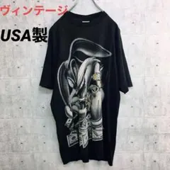 Z0178 ヴィンテージ PRO BIGandTALL Tシャツ黒XL USA製