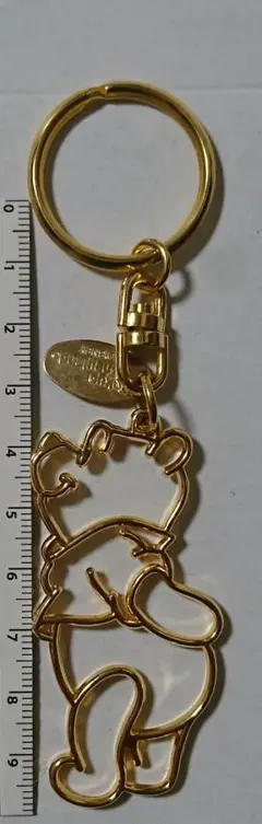 642◇プーさんキーホルダー 東京ディズニーランド TDL 限定 希少 レア