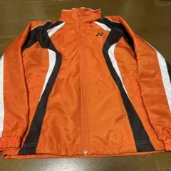 YONEX ウォームアップジャケット SS オレンジ