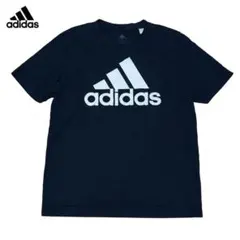adidas メンズ クルーネック Tシャツ ブラック 半袖 アディダスのサムネイル