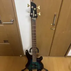 FERNANDES エレキベース 本体 ブルー系