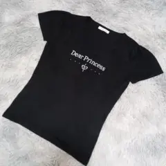Dear Princess ✨ ディアプリンセス Tシャツ 【XS】 黒