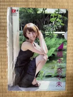 橋本奈々未 EX大衆 クリアファイル