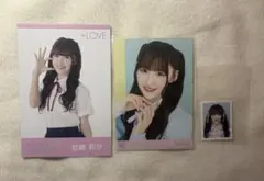 ＝LOVE 音嶋莉沙 生写真 IDフォトステッカー セット