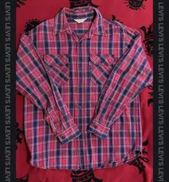 リーバイス レッドタブ 長袖チェックシャツ L LPCL03-101