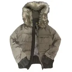 ファー ダウンジャケット y2k フェアリーグランジ 平成 グランジ アウター