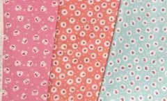 YUWA 松山敦子　30's フルーツ柄　3枚セット