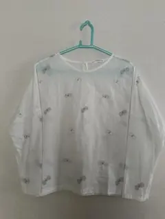 シエルさま専用✳︎ ミナペルホネン シルク混ピンタックブラウス