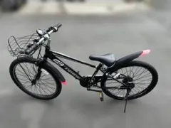【京都市内引渡し希望】24インチ自転車(黒)　6段変速(男の子) 京都市内引渡し希望】24インチ自転車(黒) 6段変速(男の子) - メルカリ