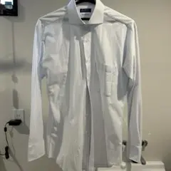 メンズ　長袖I-shirt　はるやま　ワイドカラー　首回り39cm×裄丈82cm