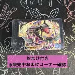 〔願いを叶えてやろう！〕黒レックウザ 希少なワンダーピック　ポケモンフレンダ