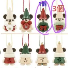 ミッキー ミニー クリスマスオーナメント　リルリンリン