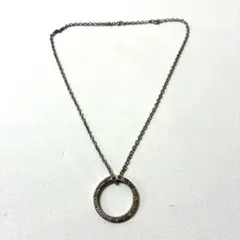 p*a様 BVLGARI リング型ネックレス シルバー　ブルガリのサムネイル