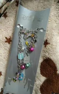 ★「247」未開封Disney チャームブレスレット 7インチ★