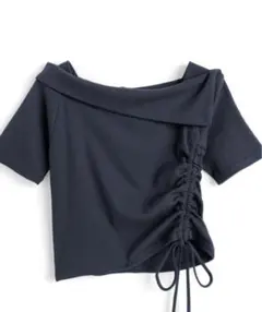 グレイル オフショルドロストテレコトップス[tu1653]