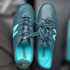 New Balance トレーニングシューズ ダークグレー/アクア22.5