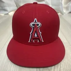 ロサンゼルス・エンゼルス 59FIFTY キャップ レッド