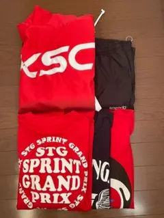KSCスイミング　ミズノジャージ上下　Tシャツ3枚セット
