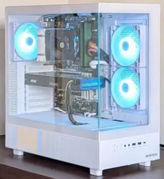 白ゲーミングPC i7-4790K GTX1060 3GB Office - メルカリ