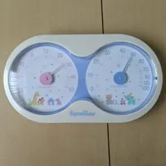 familiar ファミリア 温湿度計 日本製 ※スタンドなし