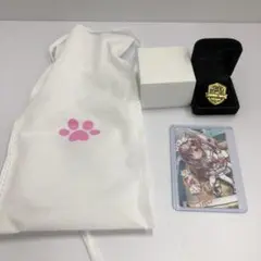 結城さくな FANBOX限定 ピンバッジ 複製メッセージ入りカード - メルカリ