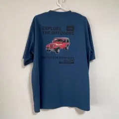 Jeep Tシャツ　メンズ　Mサイズ　ブルー　青　ヒマラヤ　スポーツ　半袖のサムネイル