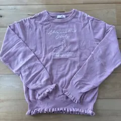 ALGY ピンク 長袖カットソー Sサイズ