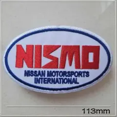 ニスモNISMO旧ロゴ刺繍ワッペン大希少当時物 - メルカリ