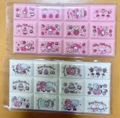 サンリオ　チョコブロックシール　マイメロ　キキララ