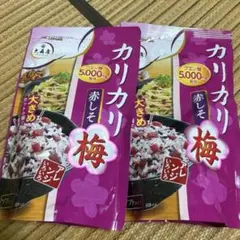 大森屋 カリカリ 梅 赤しそ 400g×2袋セット　ふりかけ　コストコのサムネイル