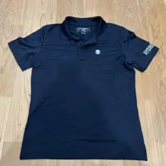 HYDROGEN ゴルフポロシャツ S ネイビー