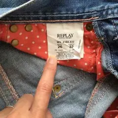 REPLAY ワイドデニムパンツ 値下げ中